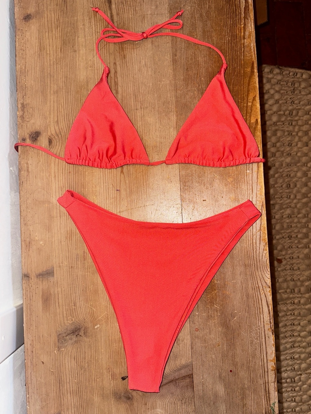 Skatie Bikini Set in Blush Pink
